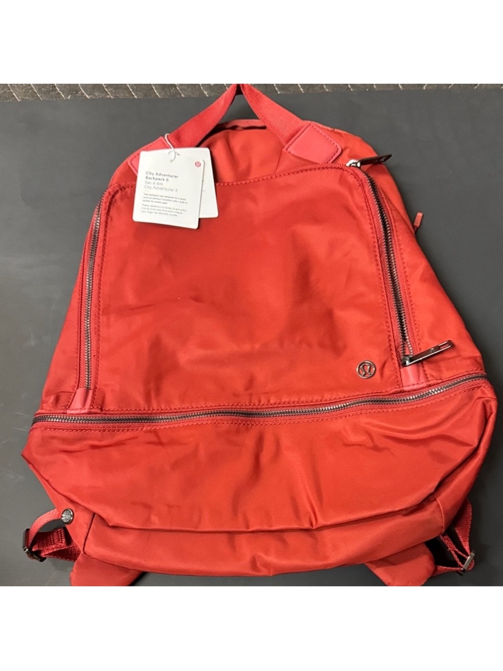 Lululemon Red Backpack